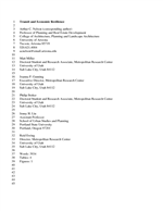 Cover of Transit and Economic Resilience