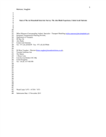 Cover of State of The Art Household Interview Survey: The Abu Dhabi Experience, United Arab Emirates