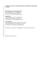 Cover of Overview of Safety Countermeasures for Roadway Departure Crashes