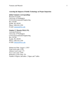 Cover of Assessing the Impacts of Mobile Technology on Project Inspection