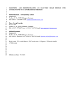 Cover of Designing and Demonstrating an Electric Road System for Efficient and Sustainable Road Freight