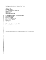 Cover of The Impact of Incentives on Managed Lane Travel