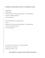 Cover of Optimization of Multi-package Drone Deliveries Considering Battery Capacity