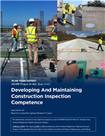 Cover of Developing And Maintaining Construction Inspection Competence