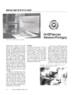 Cover of RESEARCH PAYS OFF--CONNDOT USES LASER VIDEODISCS IN PHOTOLOGGING