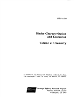 Cover of BINDER CHARACTERIZATION AND EVALUATION. VOLUME 2: CHEMISTRY