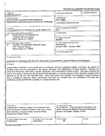 Cover of WATER LEVEL STATISTICS FOR DESIGN OF TRANSPORTATION FACILITIES IN COASTAL LOUISIANA