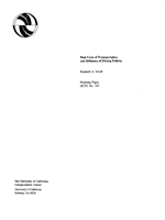 Cover of USING VOICE RECOGNITION TO COLLECT LICENSE PLATE DATA FOR TRAVEL TIME STUDIES