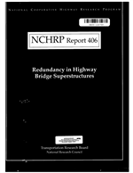 Cover of REDUNDANCY IN HIGHWAY BRIDGE SUPERSTRUCTURES