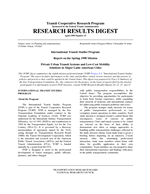 Cover of INTERNATIONAL TRANSIT STUDIES PROGRAM: REPORT ON THE SPRING 1998 MISSION. PRIVATE URBAN TRANSIT SYSTEMS AND LOW-COST MOBILITY SOLUTIONS IN MAJOR LATIN AMERICAN CITIES