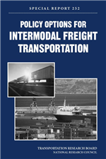 Cover of POLICY OPTIONS FOR INTERMODAL FREIGHT TRANSPORTATION