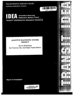 Cover of ADAPTIVE DIAGNOSTIC SYSTEM PROJECT