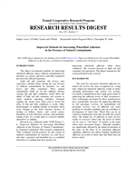 Cover of IMPROVED METHODS FOR INCREASING WHEEL/RAIL ADHESION IN THE PRESENCE OF NATURAL CONTAMINANTS