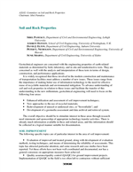 Cover of SOIL AND ROCK PROPERTIES