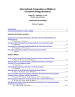 Cover of AN OPERATIONAL AND SAFETY EVALUATION OF ALTERNATIVE HORIZONTAL CURVE DESIGN APPROACHES ON RURAL TWO-LANE HIGHWAYS