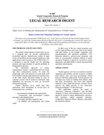 Cover of REPORT ON INNOVATIVE FINANCING TECHNIQUES FOR TRANSIT AGENCIES