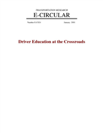Cover of WHO IS RESPONSIBLE FOR DELIVERY OF BEGINNING DRIVER EDUCATION?