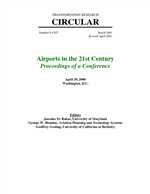 Cover of INFRASTRUCTURE AND TECHNOLOGICAL CONSIDERATIONS OF AIRPORT CAPACITY - INTRODUCTION
