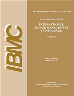 Cover of COST ESTIMATING UNDER UNCERTAINTY: ISSUES IN BRIDGE MANAGEMENT