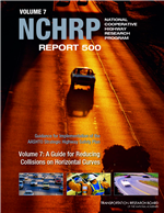 Cover of GUIDANCE FOR IMPLEMENTATION OF THE AASHTO STRATEGIC HIGHWAY SAFETY PLAN. VOLUME 7: A GUIDE FOR REDUCING COLLISIONS ON HORIZONTAL CURVES