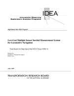 Cover of LOW COST MULTIPLE SENSOR INERTIAL MEASUREMENT SENSOR FOR LOCOMOTIVE NAVIGATION