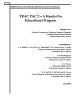 Cover of TRAC PAC 2 -- A HANDS-ON EDUCATIONAL PROGRAM