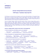 Cover of DIVERSITY TRAINING INITIATIVES