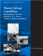 Cover of MARINE SALVAGE CAPABILITIES: RESPONDING TO TERRORIST ATTACKS IN U.S. PORTS--ACTIONS TO IMPROVE READINESS