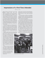 Cover of Impressions of a First-Time Attendee