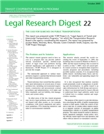 Cover of The Case for Searches on Public Transportation