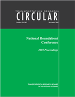 Cover of Simulated Capacity of Roundabouts and Impact of Roundabout Within a Progressed Signalized Road