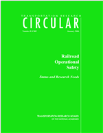 Cover of Fatigue and Safety in the Railroad Industry
