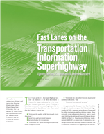 Cover of Fast Lanes on the Transportation Information Superhighway: Tips for Efficient, Comprehensive Internet Research