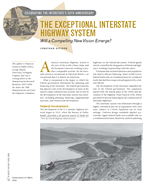 Cover of The Exceptional Interstate Highway System: Will a Compelling New Vision Emerge?