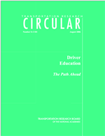 Cover of Driver Education: The Path Ahead
