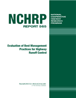 Cover of Evaluation of Best Management Practices for Highway Runoff Control