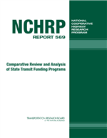 Cover of Comparative Review and Analysis of State Transit Funding Programs