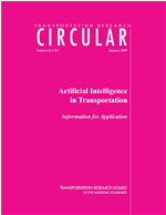 Cover of Artificial Intelligence in Transportation: Information for Application