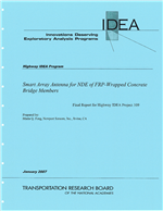 Cover of Smart Array Antenna for NDE of FRP-Wrapped Concrete Bridge Members