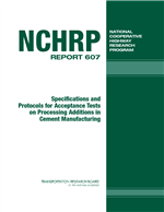 Cover of Specifications and Protocols for Acceptance Tests on Processing Additions in Cement Manufacturing