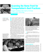 Cover of Scanning the Home Front for Transportation's Best Practices: Program Facilitates State Agency Exchange of Information, Technology