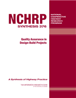 Cover of Quality Assurance in Design-Build Projects