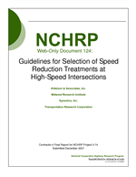 Cover of Guidelines for Selection of Speed Reduction Treatments at High-Speed Intersections: Supplement to NCHRP Report 613