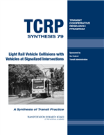 Cover of Light Rail Vehicle Collisions with Vehicles at Signalized Intersections