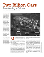 Cover of Two Billion Cars: Transforming a Culture