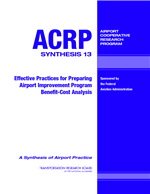 Cover of Effective Practices for Preparing Airport Improvement Program Benefit-Cost Analysis