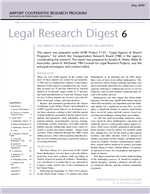 Cover of The Impact of Airline Bankruptcies on Airports