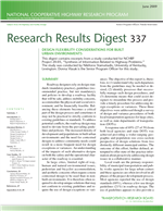 Cover of Design Flexibility Considerations for Built Urban Environments