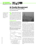 Cover of Air Quality Management: Successes and Emerging Challenges