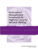 Cover of Performance Measurement Framework for Highway Capacity Decision Making